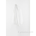 manteau léger blanc matelassé